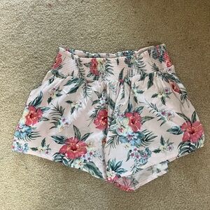 OCEAN DRIVE FLORAL FLOWY SHORTS